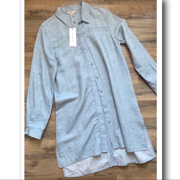 French Connection Dresses & Skirts - {French Connection} Chambray Shirt Dress NWT